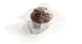 Muffin double choc chip single wrapped