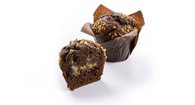 Muffin chocolate salted caramel