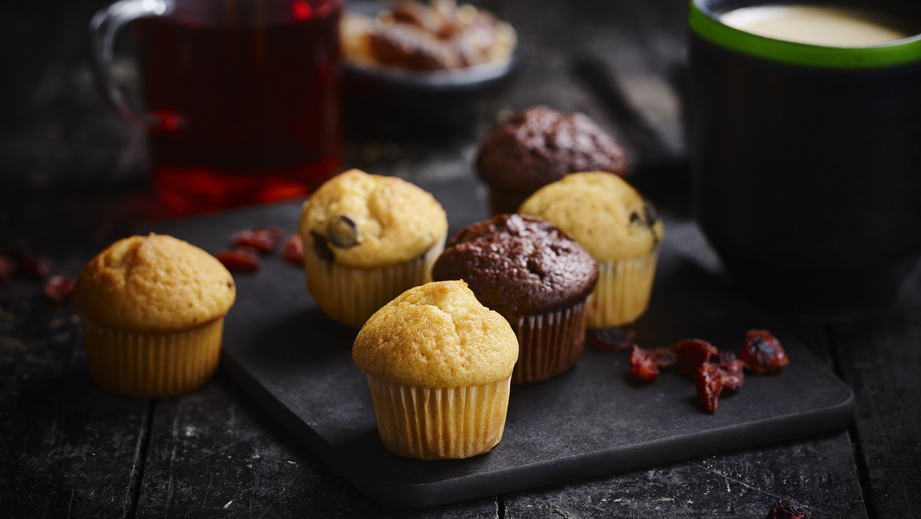 Mini american muffin mix