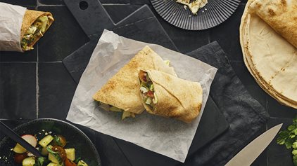 Lebanese flat bread white