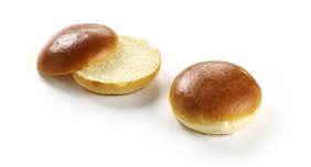 Brioche bun pre-sliced 85