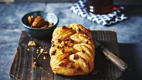 Maple pecan plait